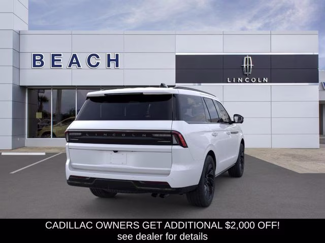 2026 Pristine White Metallic Tri-Coat Lincoln Navigator Reserve 4X4 SUV