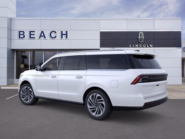 2026 Star White Metallic Tri-Coat Lincoln Navigator L Reserve 4X4 SUV