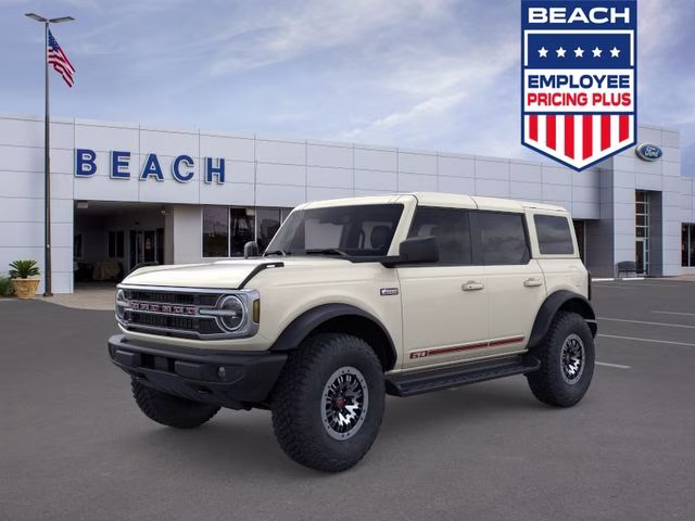 2026 Wimbledon White Ford Bronco Outer Banks 60th Anniversary 4X4 SUV