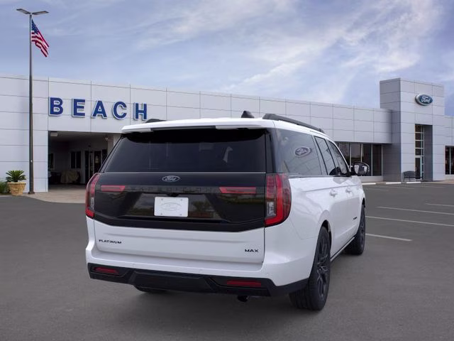 2026 White Ford Expedition Max Platinum 4X4 SUV