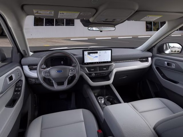 2026 Star White Metallic Tri-Coat Ford Explorer Active RWD SUV