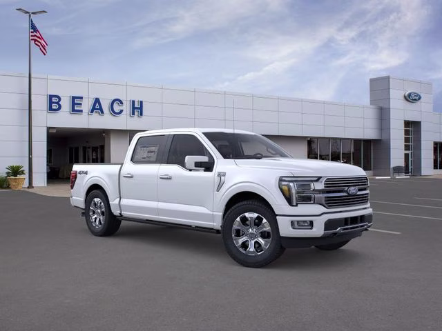 2026 White Ford F-150 Platinum 4X4 Truck