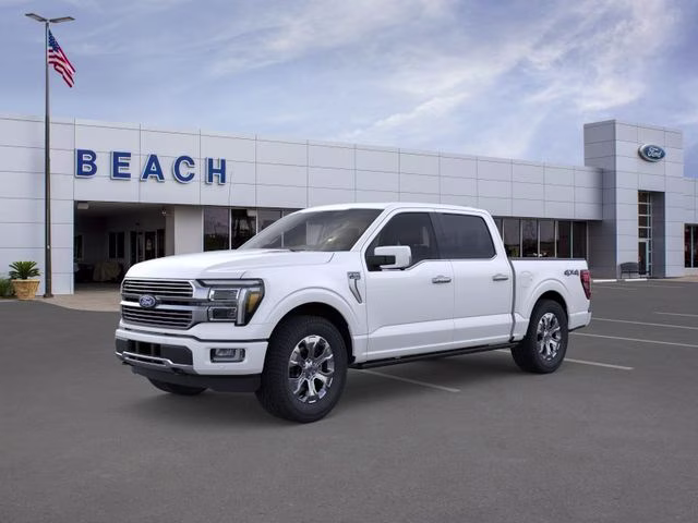 2026 White Ford F-150 Platinum 4X4 Truck