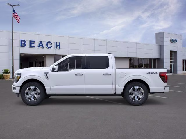 2026 White Ford F-150 Platinum 4X4 Truck