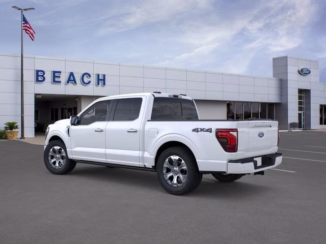 2026 White Ford F-150 Platinum 4X4 Truck