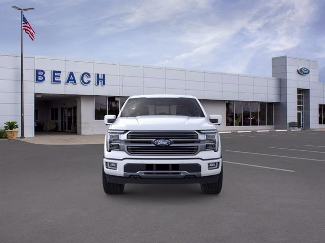 2026 White Ford F-150 Platinum 4X4 Truck