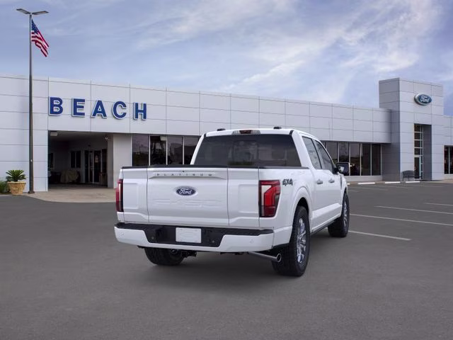 2026 White Ford F-150 Platinum 4X4 Truck