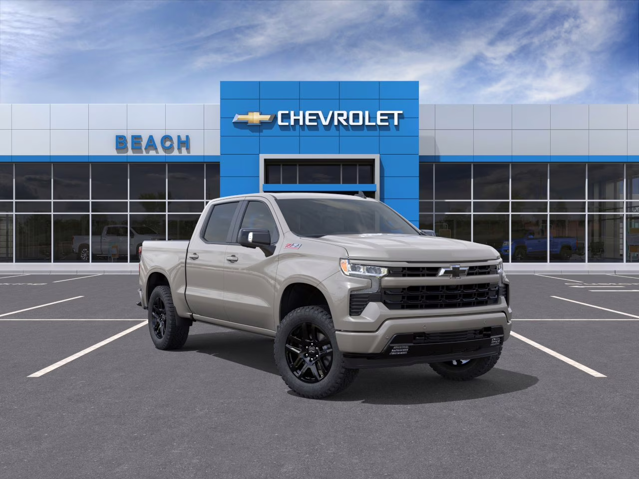 2026 White Sands Chevrolet Silverado 1500 RST 4X4 Truck