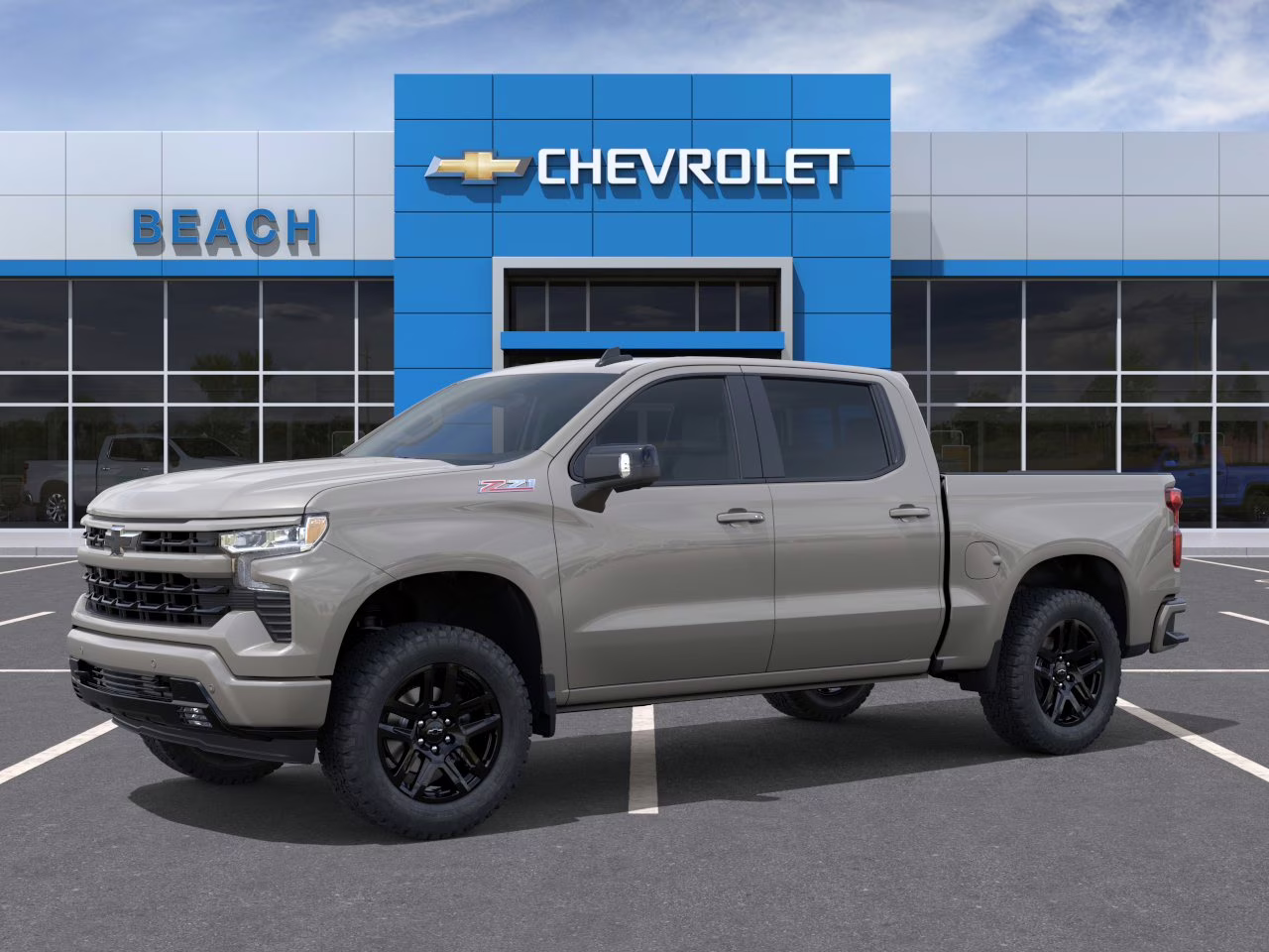 2026 White Sands Chevrolet Silverado 1500 RST 4X4 Truck