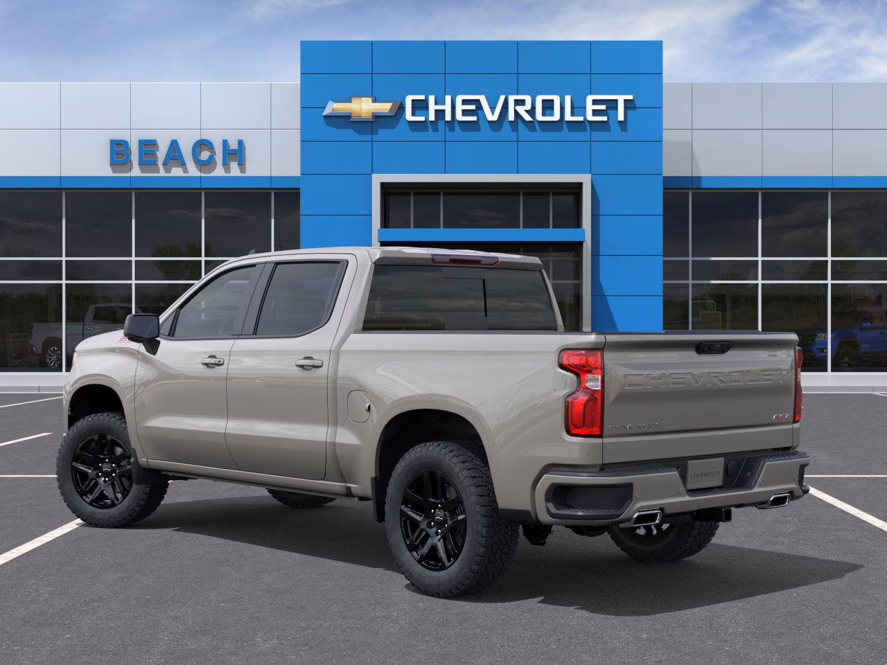 2026 White Sands Chevrolet Silverado 1500 RST 4X4 Truck