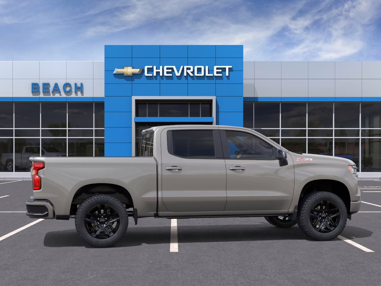 2026 White Sands Chevrolet Silverado 1500 RST 4X4 Truck