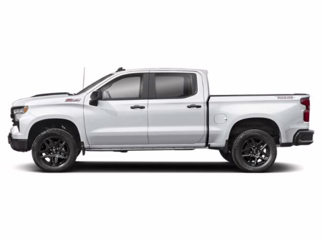 2026 Summit White Chevrolet Silverado 1500 LT Trail Boss 4X4 Truck