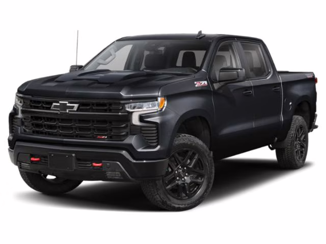 2026 Black Chevrolet Silverado 1500 LT Trail Boss 4X4 Truck