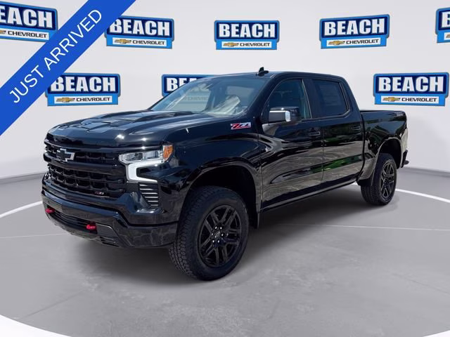 2026 Black Chevrolet Silverado 1500 LT Trail Boss 4X4 Truck