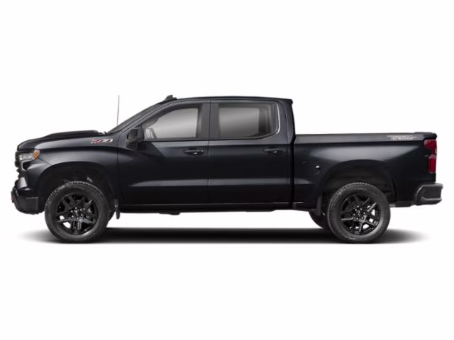2026 Black Chevrolet Silverado 1500 LT Trail Boss 4X4 Truck