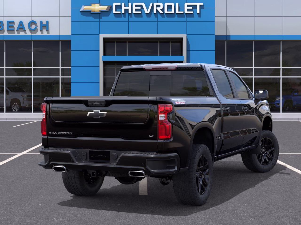 2026 Black Chevrolet Silverado 1500 LT Trail Boss 4X4 Truck