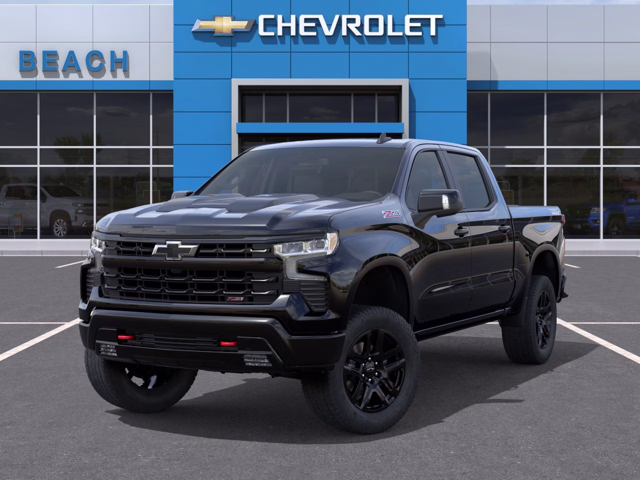 2026 Black Chevrolet Silverado 1500 LT Trail Boss 4X4 Truck