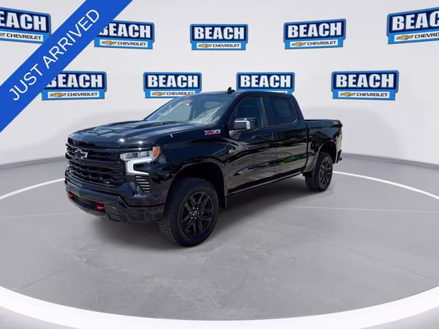 2026 Black Chevrolet Silverado 1500 LT Trail Boss 4X4 Truck