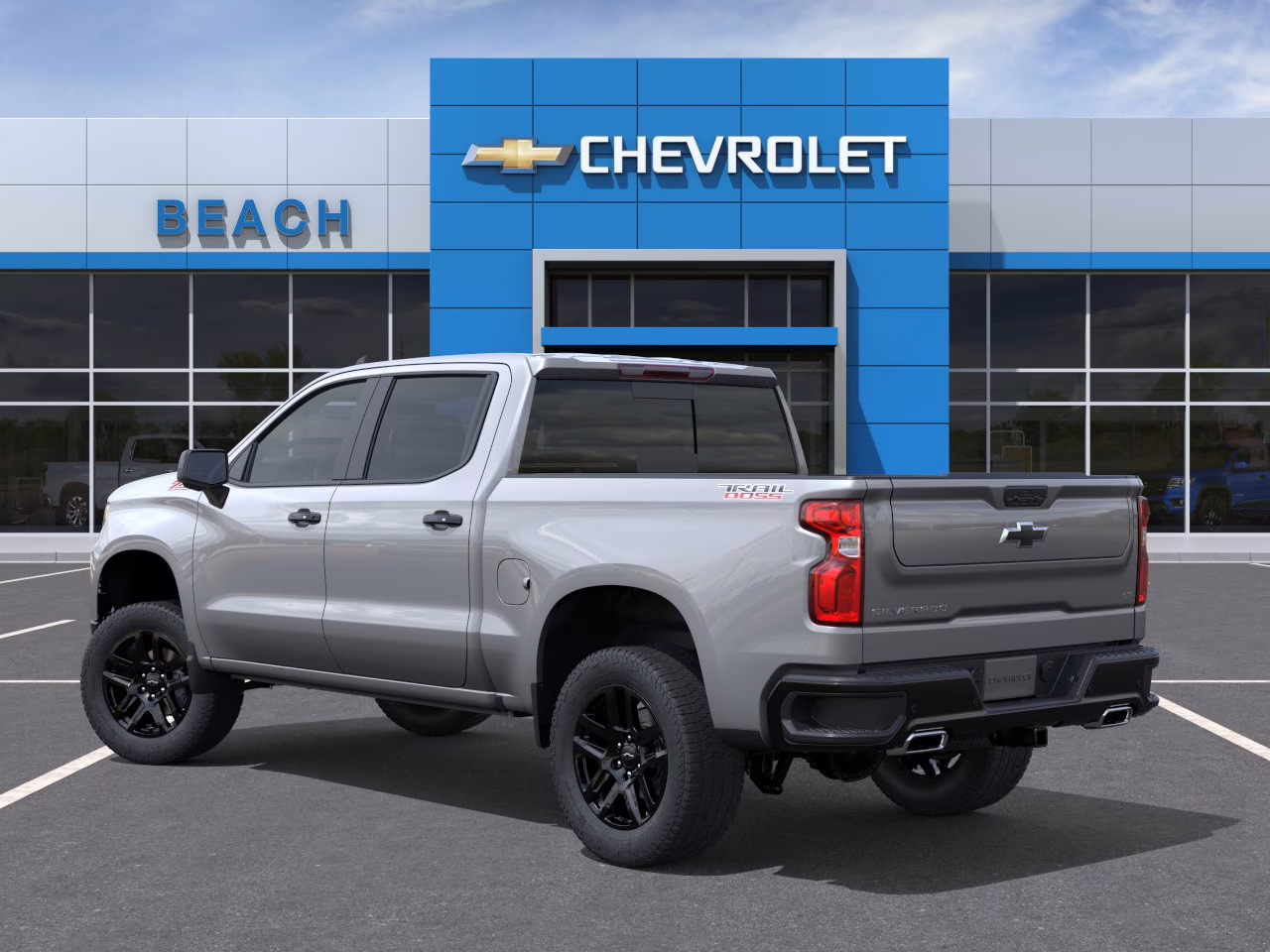 2026 Sterling Gray Metallic Chevrolet Silverado 1500 LT Trail Boss 4X4 Truck