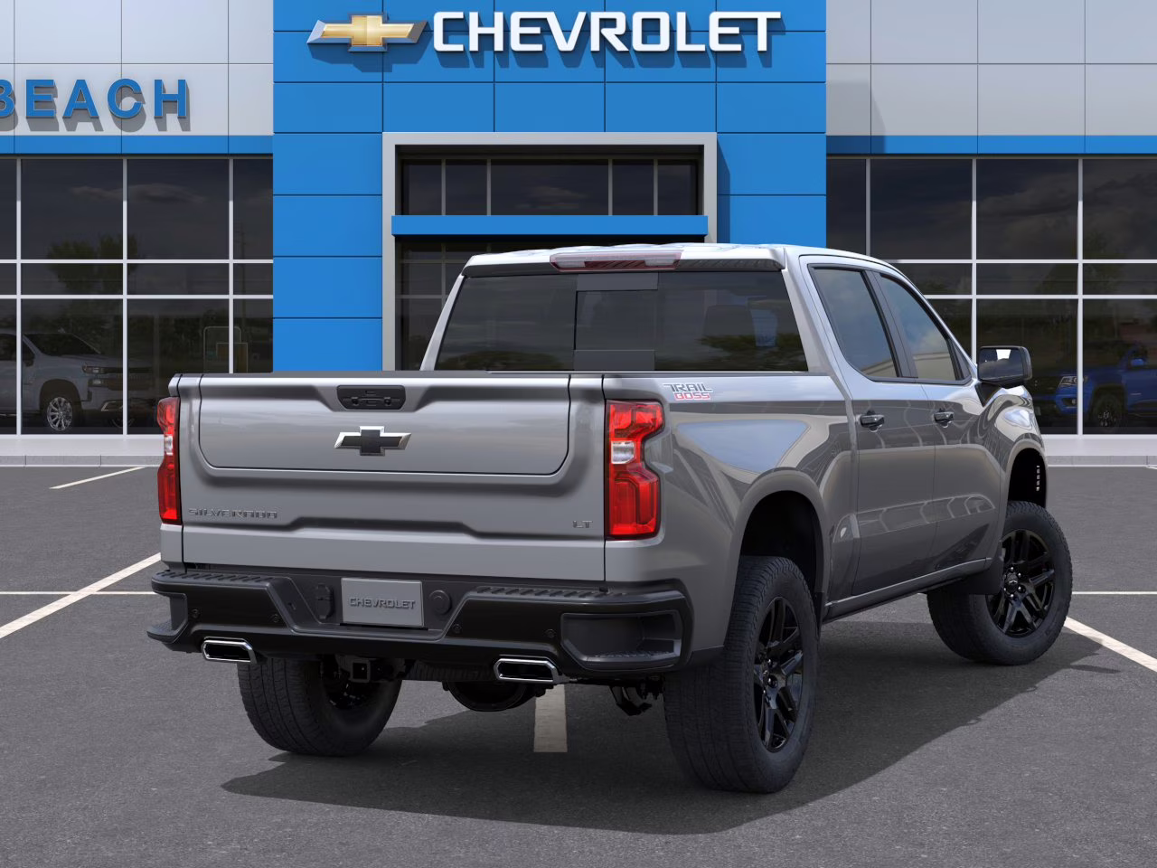 2026 Sterling Gray Metallic Chevrolet Silverado 1500 LT Trail Boss 4X4 Truck