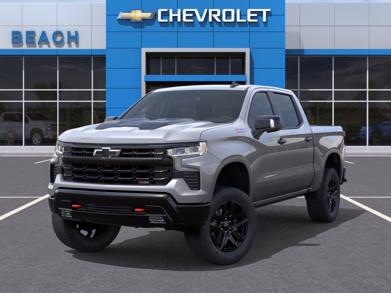 2026 Sterling Gray Metallic Chevrolet Silverado 1500 LT Trail Boss 4X4 Truck