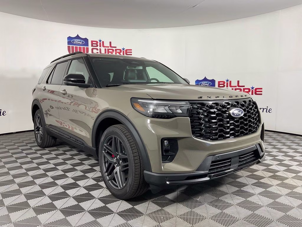 2026 Gray Ford Explorer ST-Line RWD SUV