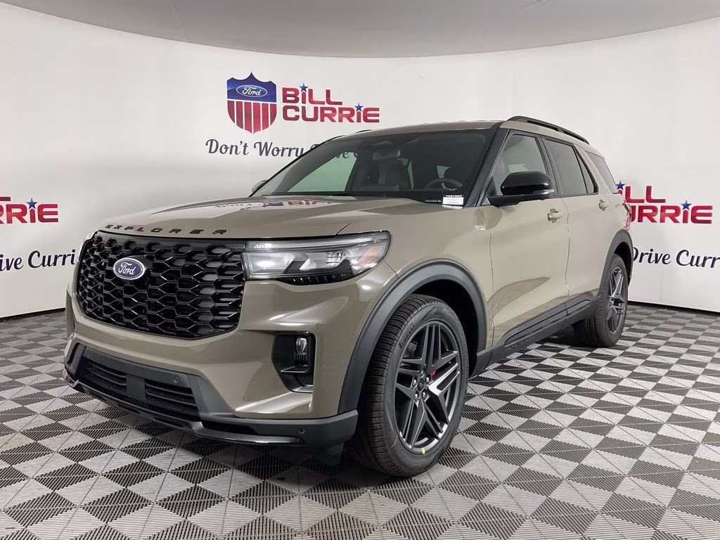 2026 Gray Ford Explorer ST-Line RWD SUV