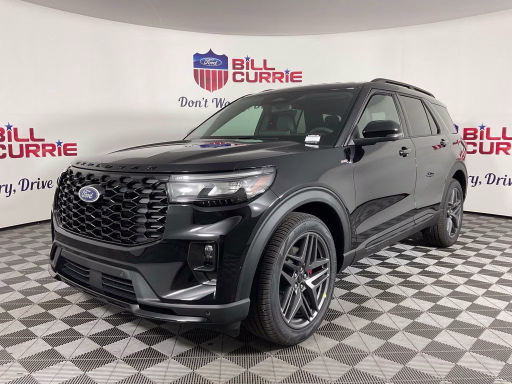 2026 Black Ford Explorer ST-Line RWD SUV