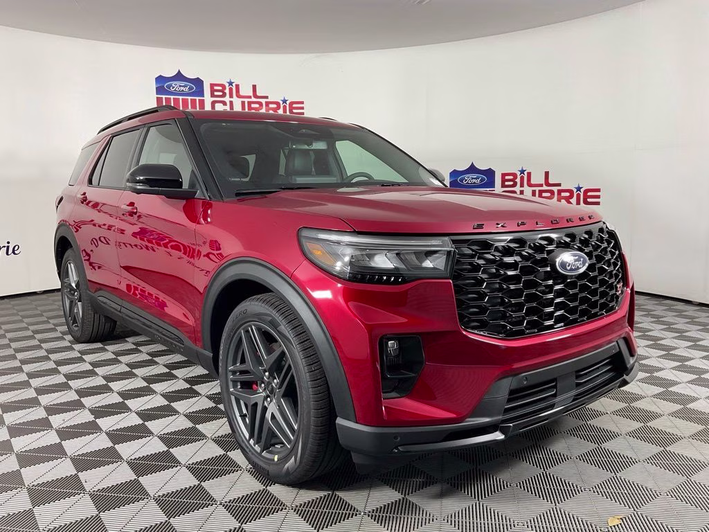 2026 Red Metallic Ford Explorer ST 4X4 SUV