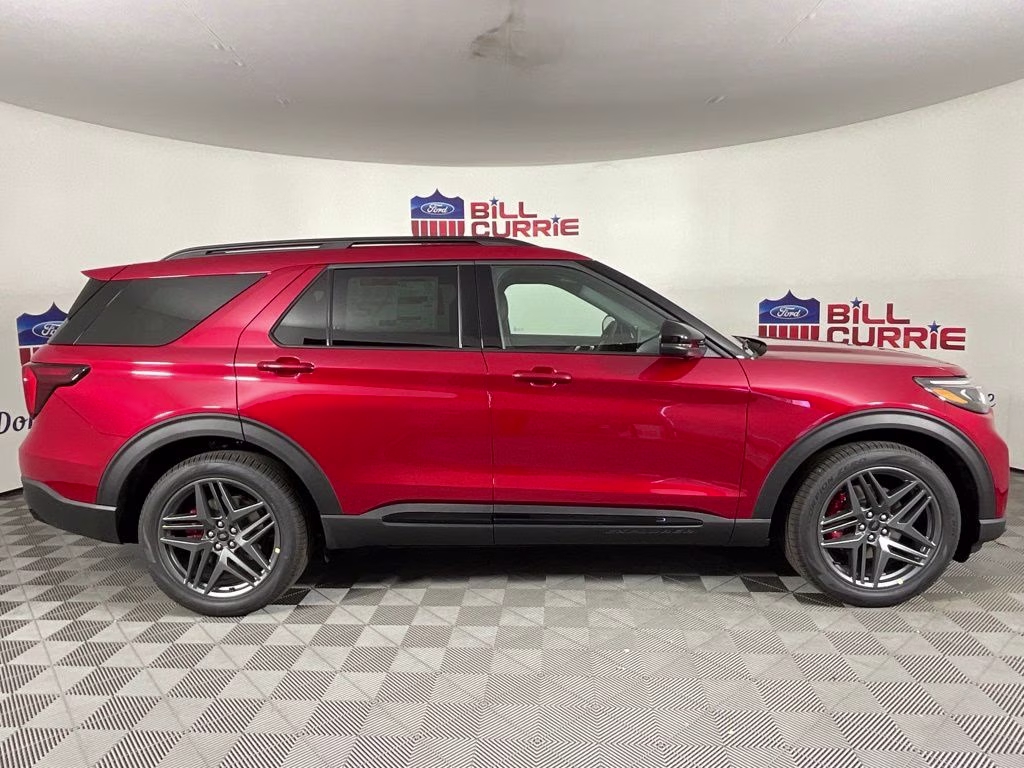 2026 Red Metallic Ford Explorer ST 4X4 SUV