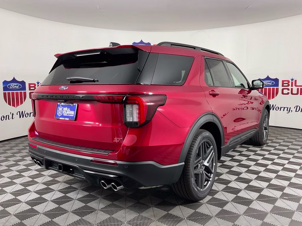 2026 Red Metallic Ford Explorer ST 4X4 SUV