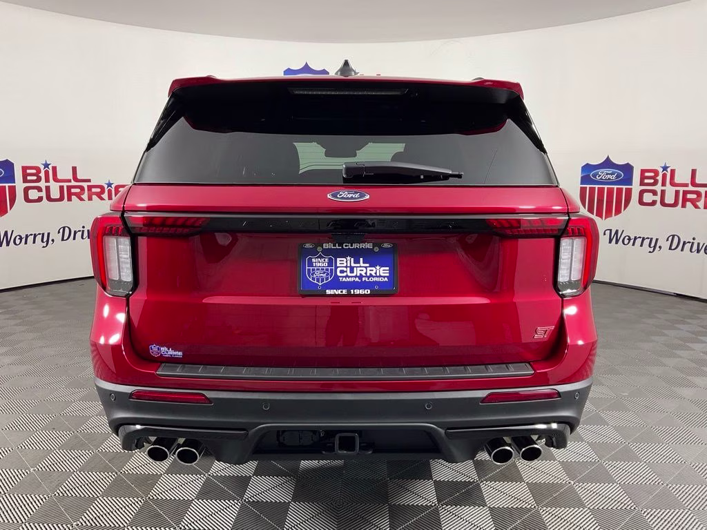 2026 Red Metallic Ford Explorer ST 4X4 SUV