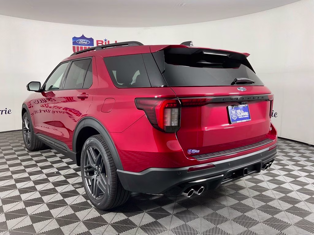 2026 Red Metallic Ford Explorer ST 4X4 SUV