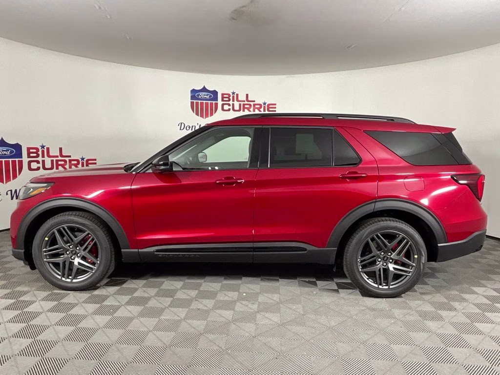 2026 Red Metallic Ford Explorer ST 4X4 SUV