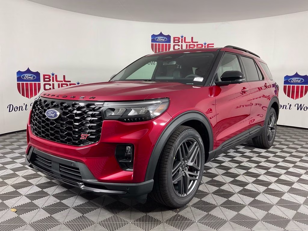 2026 Red Metallic Ford Explorer ST 4X4 SUV