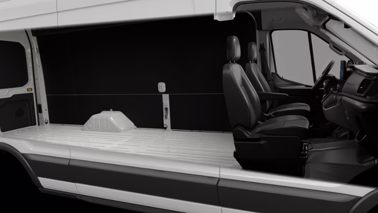 2026 Oxford White Ford Transit Commercial Cargo Van RWD Van