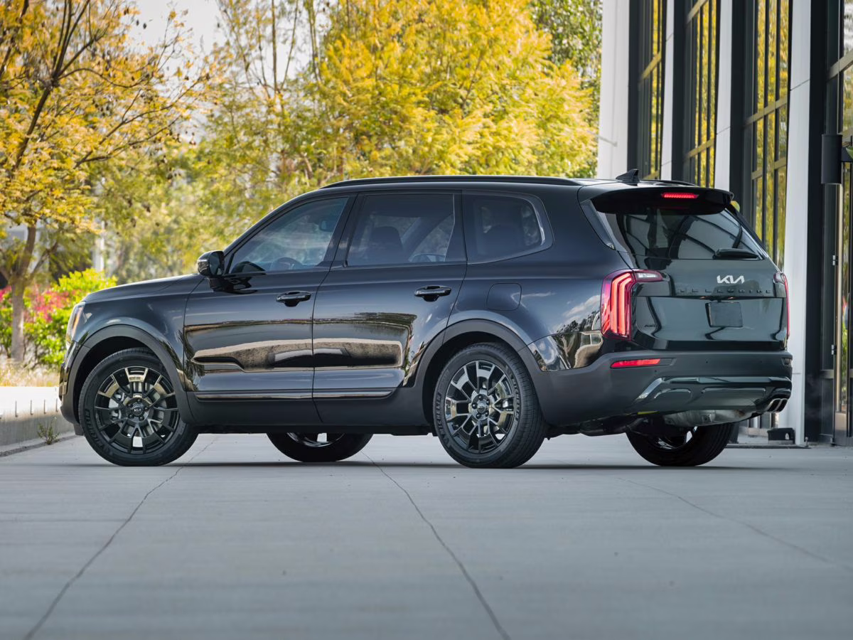 2022 Ebony Black Kia Telluride SX AWD SUV