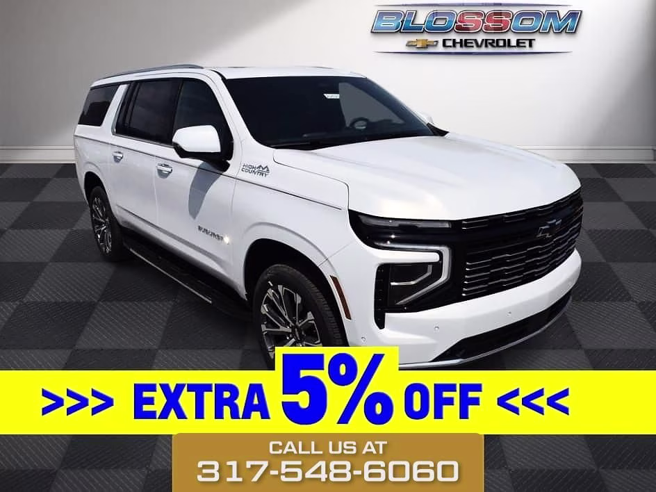 2026 Polar White Chevrolet Suburban High Country 4X4 SUV