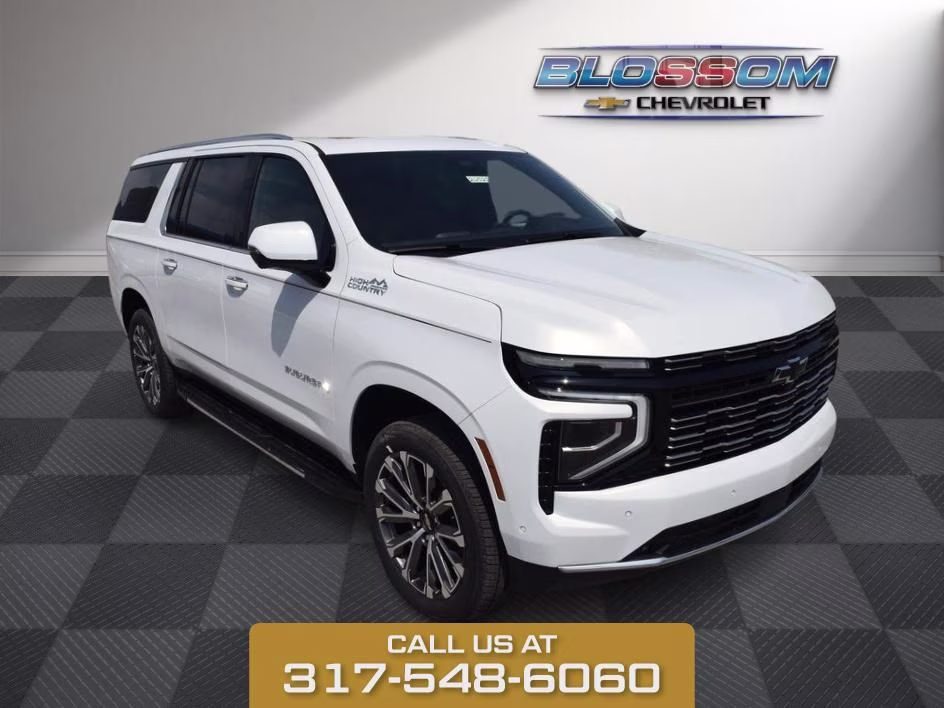 2026 Polar White Chevrolet Suburban High Country 4X4 SUV