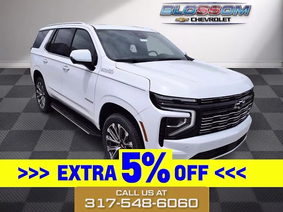 2026 Polar White Chevrolet Tahoe High Country 4X4 SUV