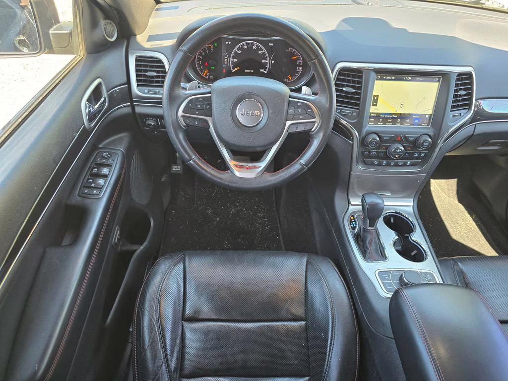 2018 Diamond Black Crystal Pearlcoat Jeep Grand Cherokee Trailhawk 4X4 SUV