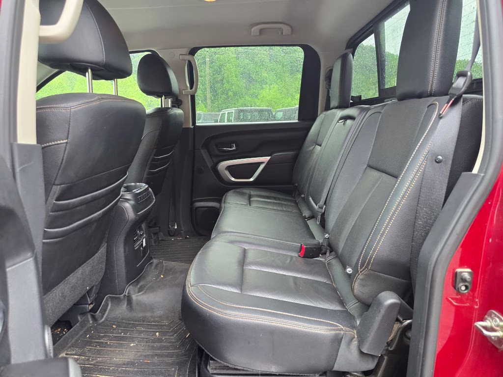2017 Cayenne Red Nissan Titan SL 4X4 Truck
