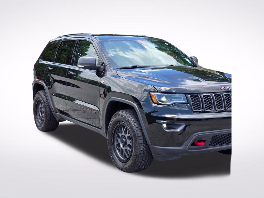 2018 Diamond Black Crystal Pearlcoat Jeep Grand Cherokee Trailhawk 4X4 SUV