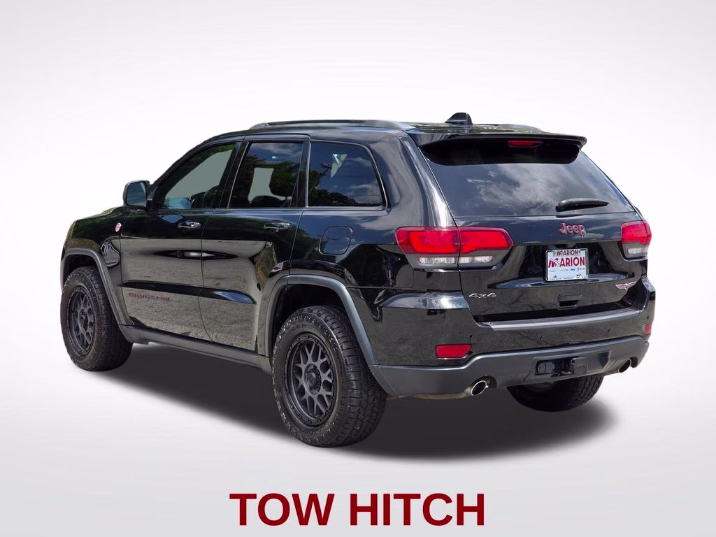 2018 Diamond Black Crystal Pearlcoat Jeep Grand Cherokee Trailhawk 4X4 SUV
