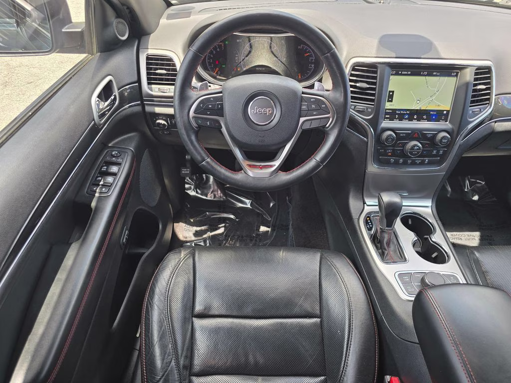 2018 Diamond Black Crystal Pearlcoat Jeep Grand Cherokee Trailhawk 4X4 SUV