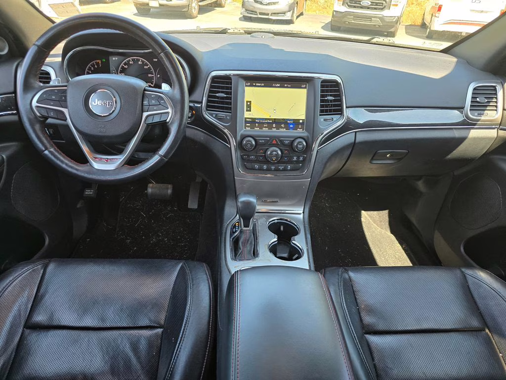 2018 Diamond Black Crystal Pearlcoat Jeep Grand Cherokee Trailhawk 4X4 SUV
