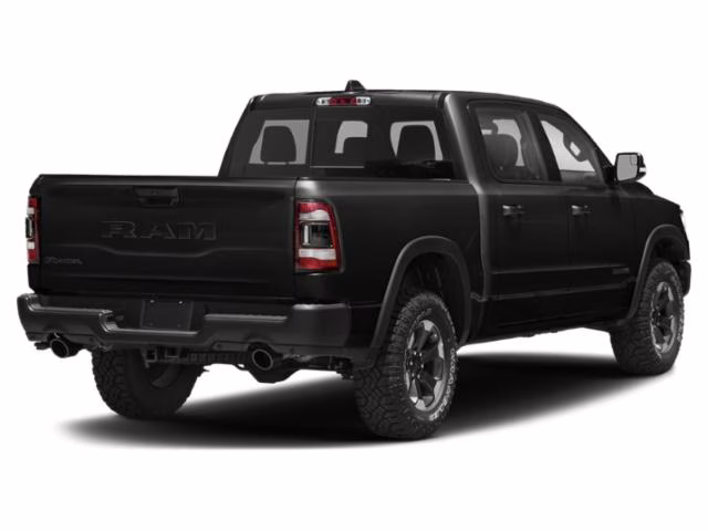 2021 Diamond Black Crystal Pearlcoat Ram 1500 Rebel 4X4 Truck