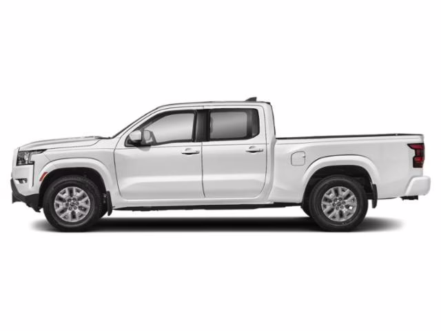 2024 Glacier White Nissan Frontier SV 4X4 Truck