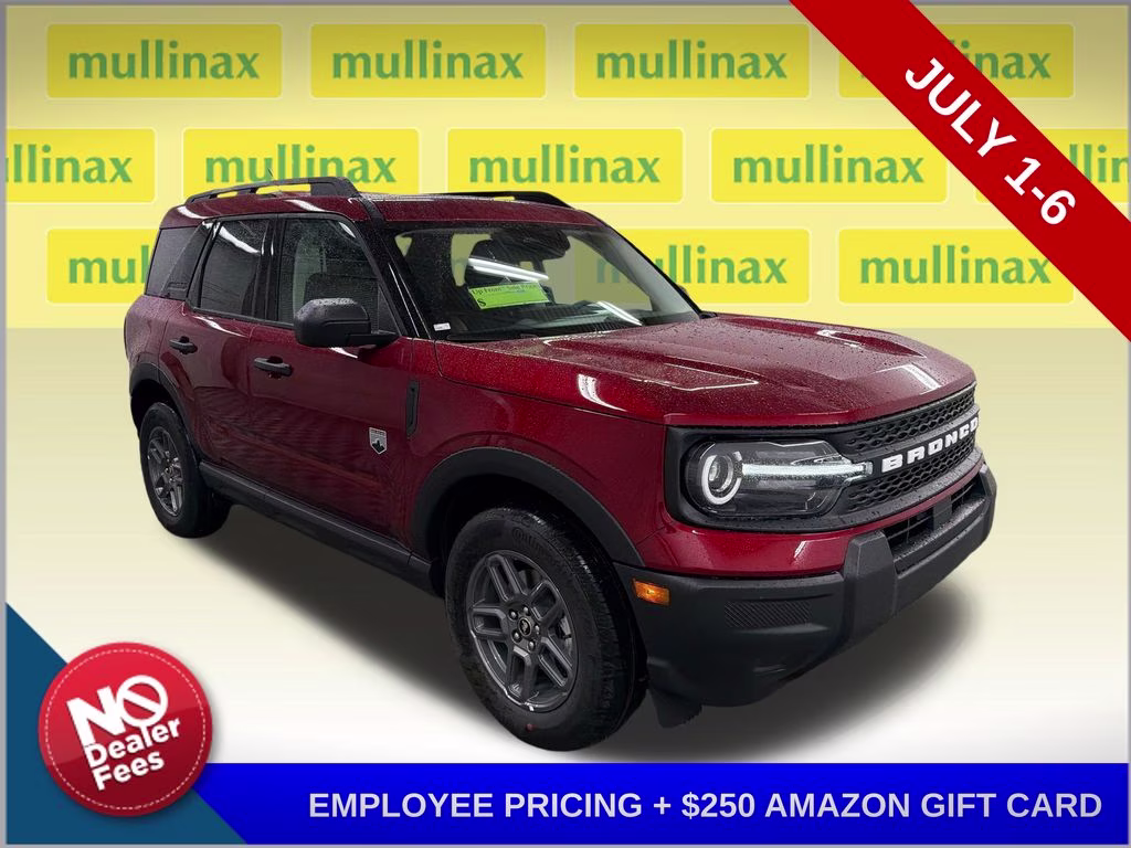 2026 RUBY RED TC Ford Bronco Sport Big Bend 4X4 SUV