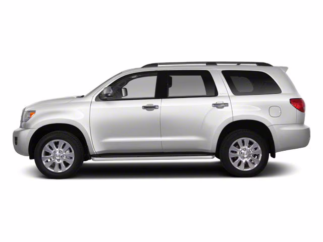 2013 White Toyota Sequoia SR5 4X4 SUV